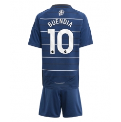 Aston Villa Emiliano Buendia #10 3rd trikot Kinder 2024-25 Kurzarm (+ kurze hosen)