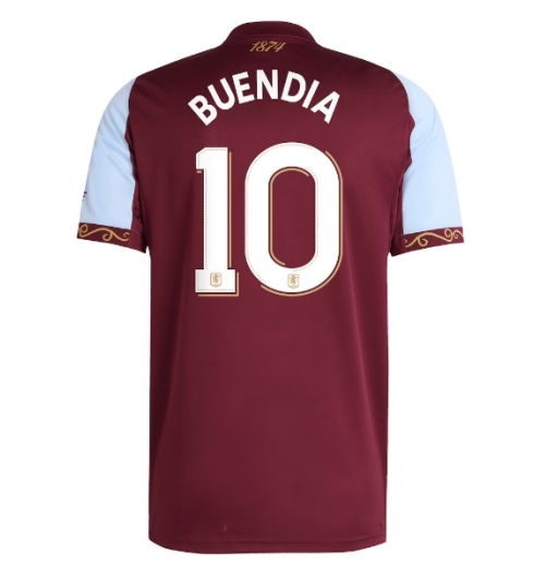 Aston Villa Emiliano Buendia #10 Heimtrikot 2025-26 Kurzarm Aston Villa Emiliano Buendia #10 Heimtrikot 2025-26 Kurzarm