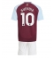 Aston Villa Emiliano Buendia #10 Heimtrikot Kinder 2024-25 Kurzarm (+ kurze hosen)