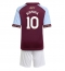 Aston Villa Emiliano Buendia #10 Heimtrikot Kinder 2025-26 Kurzarm (+ kurze hosen)