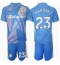 Aston Villa Emiliano Martinez #23 Torwart 3rd trikot Kinder 2024-25 Kurzarm (+ kurze hosen)