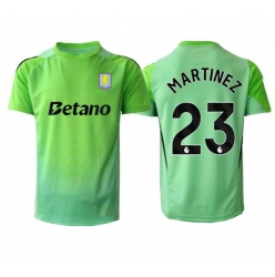 Aston Villa Emiliano Martinez #23 Torwart Auswärtstrikot 2025-26 Kurzarm