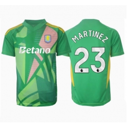 Aston Villa Emiliano Martinez #23 Torwart Heimtrikot 2024-25 Kurzarm