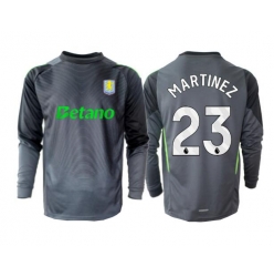 Aston Villa Emiliano Martinez #23 Torwart Heimtrikot 2025-26 Langarm