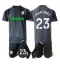 Aston Villa Emiliano Martinez #23 Torwart Heimtrikot Kinder 2025-26 Kurzarm (+ kurze hosen)