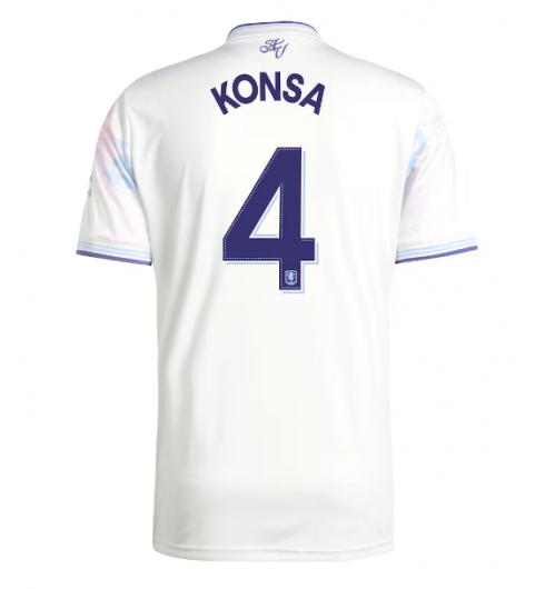 Aston Villa Ezri Konsa #4 3rd trikot 2025-26 Kurzarm Aston Villa Ezri Konsa #4 3rd trikot 2025-26 Kurzarm
