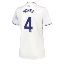 Aston Villa Ezri Konsa #4 3rd trikot Frauen 2025-26 Kurzarm