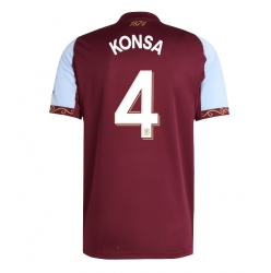 Aston Villa Ezri Konsa #4 Heimtrikot 2025-26 Kurzarm