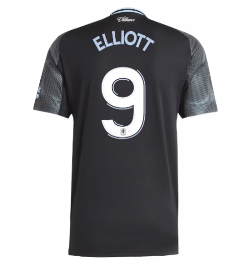 Aston Villa Harvey Elliott #9 Auswärtstrikot 2025-26 Kurzarm Aston Villa Harvey Elliott #9 Auswärtstrikot 2025-26 Kurzarm