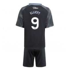 Aston Villa Harvey Elliott #9 Auswärtstrikot Kinder 2025-26 Kurzarm (+ kurze hosen)