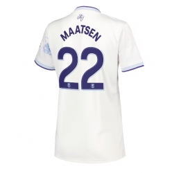 Aston Villa Ian Maatsen #22 3rd trikot Frauen 2025-26 Kurzarm