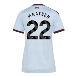 Aston Villa Ian Maatsen #22 3rd trikot Frauen 2026-27 Kurzarm