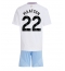 Aston Villa Ian Maatsen #22 Auswärtstrikot Kinder 2024-25 Kurzarm (+ kurze hosen)