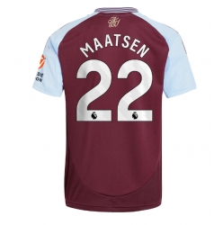 Aston Villa Ian Maatsen #22 Heimtrikot 2024-25 Kurzarm