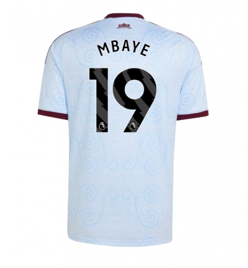 Aston Villa Ibrahim Mbaye #19 3rd trikot 2026-27 Kurzarm Aston Villa Ibrahim Mbaye #19 3rd trikot 2026-27 Kurzarm