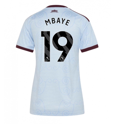 Aston Villa Ibrahim Mbaye #19 3rd trikot Frauen 2026-27 Kurzarm Aston Villa Ibrahim Mbaye #19 3rd trikot Frauen 2026-27 Kurzarm