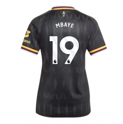 Aston Villa Ibrahim Mbaye #19 Auswärtstrikot Frauen 2026-27 Kurzarm