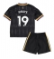 Aston Villa Ibrahim Mbaye #19 Auswärtstrikot Kinder 2026-27 Kurzarm (+ kurze hosen)