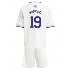 Aston Villa Jadon Sancho #19 3rd trikot Kinder 2025-26 Kurzarm (+ kurze hosen)