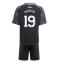 Aston Villa Jadon Sancho #19 Auswärtstrikot Kinder 2025-26 Kurzarm (+ kurze hosen)