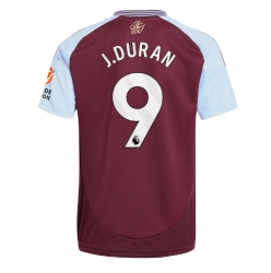 Aston Villa Jhon Duran #9 Heimtrikot 2024-25 Kurzarm