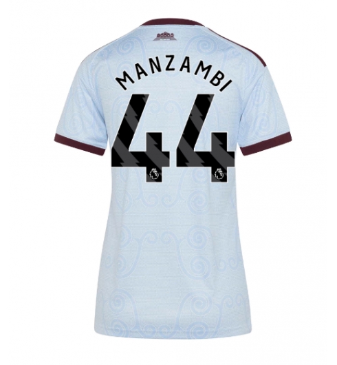 Aston Villa Johan Manzambi #44 3rd trikot Frauen 2026-27 Kurzarm Aston Villa Johan Manzambi #44 3rd trikot Frauen 2026-27 Kurzarm