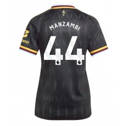 Aston Villa Johan Manzambi #44 Auswärtstrikot Frauen 2026-27 Kurzarm