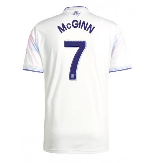 Aston Villa John McGinn #7 3rd trikot 2025-26 Kurzarm Aston Villa John McGinn #7 3rd trikot 2025-26 Kurzarm