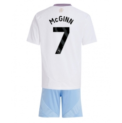 Aston Villa John McGinn #7 Auswärtstrikot Kinder 2024-25 Kurzarm (+ kurze hosen)