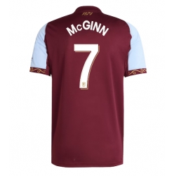Aston Villa John McGinn #7 Heimtrikot 2025-26 Kurzarm