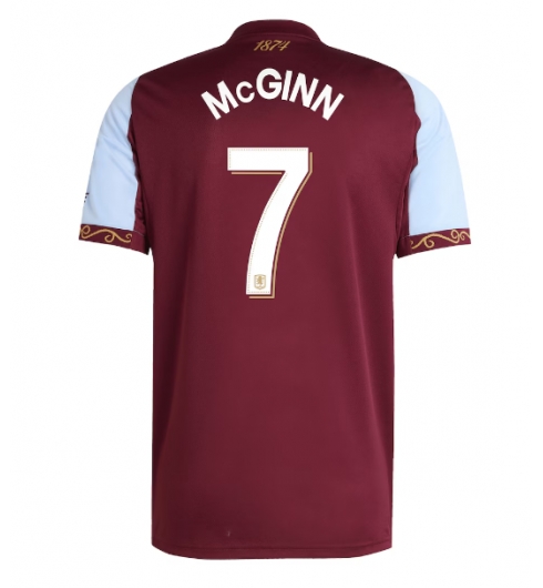 Aston Villa John McGinn #7 Heimtrikot 2025-26 Kurzarm Aston Villa John McGinn #7 Heimtrikot 2025-26 Kurzarm