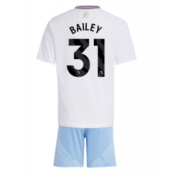 Aston Villa Leon Bailey #31 Auswärtstrikot Kinder 2024-25 Kurzarm (+ kurze hosen)