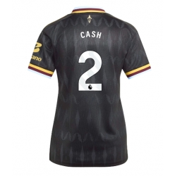 Aston Villa Matty Cash #2 Auswärtstrikot Frauen 2026-27 Kurzarm