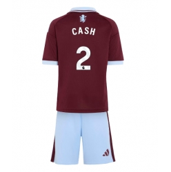 Aston Villa Matty Cash #2 Heimtrikot Kinder 2026-27 Kurzarm (+ kurze hosen)