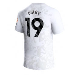 Aston Villa Moussa Diaby #19 Auswärtstrikot 2023-24 Kurzarm