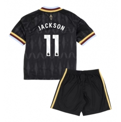 Aston Villa Nicolas Jackson #11 Auswärtstrikot Kinder 2026-27 Kurzarm (+ kurze hosen)