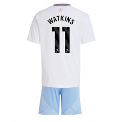 Aston Villa Ollie Watkins #11 Auswärtstrikot Kinder 2024-25 Kurzarm (+ kurze hosen)