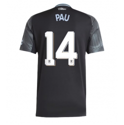 Aston Villa Pau Torres #14 Auswärtstrikot 2025-26 Kurzarm