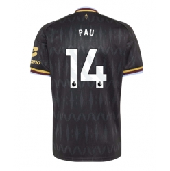 Aston Villa Pau Torres #14 Auswärtstrikot 2026-27 Kurzarm