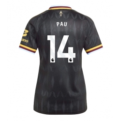Aston Villa Pau Torres #14 Auswärtstrikot Frauen 2026-27 Kurzarm