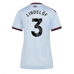 Aston Villa Victor Lindelof #3 3rd trikot Frauen 2026-27 Kurzarm