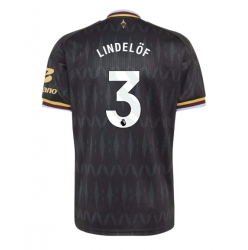 Aston Villa Victor Lindelof #3 Auswärtstrikot 2026-27 Kurzarm