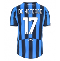 Atalanta Charles De Ketelaere #17 Heimtrikot 2025-26 Kurzarm