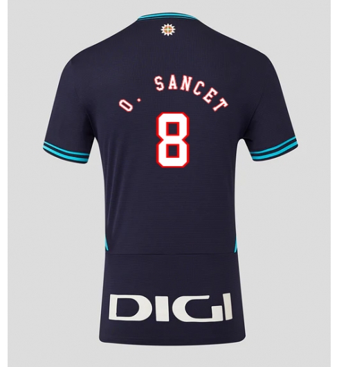 Athletic Bilbao Oihan Sancet #8 Auswärtstrikot 2025-26 Kurzarm Athletic Bilbao Oihan Sancet #8 Auswärtstrikot 2025-26 Kurzarm