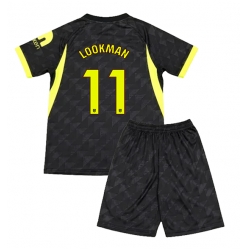 Atletico Madrid Ademola Lookman #11 Auswärtstrikot Kinder 2026-27 Kurzarm (+ kurze hosen)