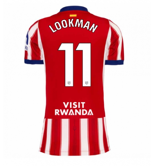 Atletico Madrid Ademola Lookman #11 Heimtrikot Frauen 2026-27 Kurzarm Atletico Madrid Ademola Lookman #11 Heimtrikot Frauen 2026-27 Kurzarm