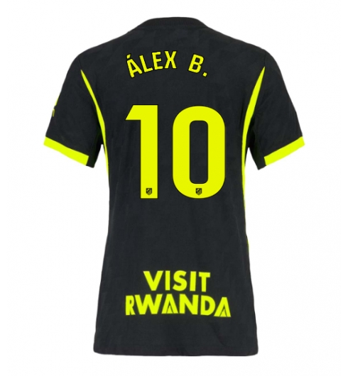 Atletico Madrid Alex Baena #10 Auswärtstrikot Frauen 2026-27 Kurzarm Atletico Madrid Alex Baena #10 Auswärtstrikot Frauen 2026-27 Kurzarm