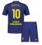 Atletico Madrid Alex Baena #10 Auswärtstrikot Kinder 2025-26 Kurzarm (+ kurze hosen)