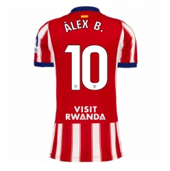 Atletico Madrid Alex Baena #10 Heimtrikot Frauen 2026-27 Kurzarm