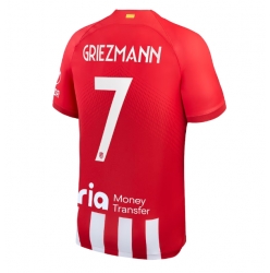 Atletico Madrid Antoine Griezmann #7 Heimtrikot 2023-24 Kurzarm